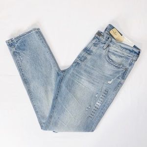 🆕 American Eagle | Light Destroyed Slim Jean